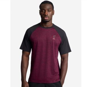 Liverpool FC Marl Raglan Tee Large NWT Red Black Short Sleeve Shirt